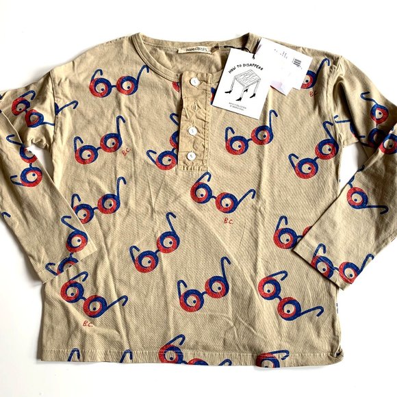 NEW Bobo Choses How to Disappear Top 8-9Y - Picture 1 of 2